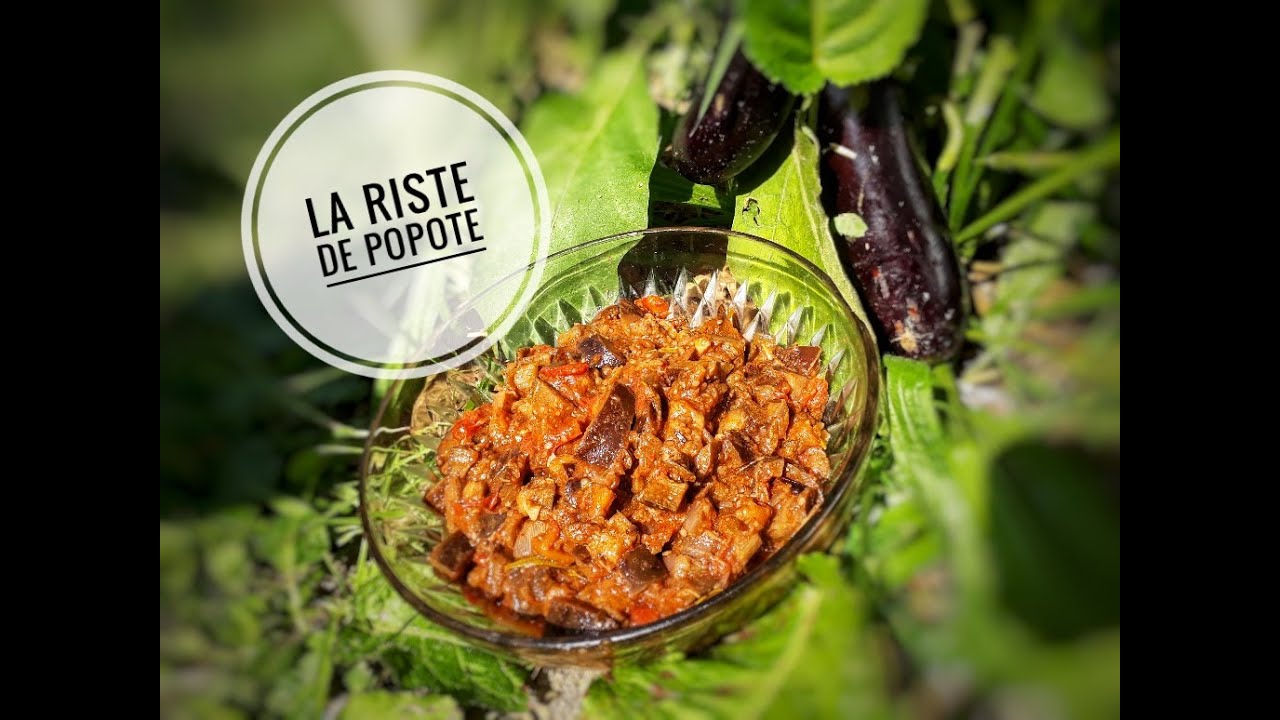RISTE D’AUBERGINES 🍆FAÇON POPOTE