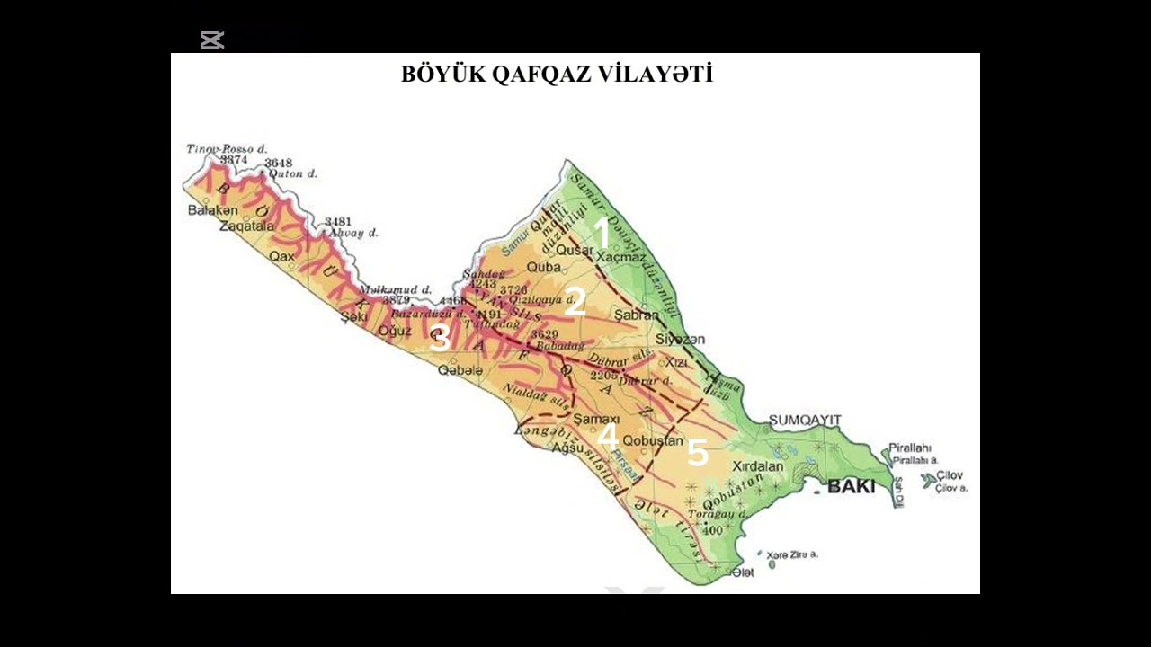 Azərbaycanın fiziki-coğrafi rayonlaşması - Part l