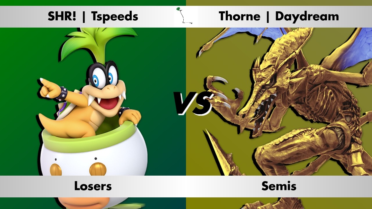 Leaf's Lounge #1 Loser's Semifinals: Tspeeds (Bowser Jr) vs Daydream (Ridley)