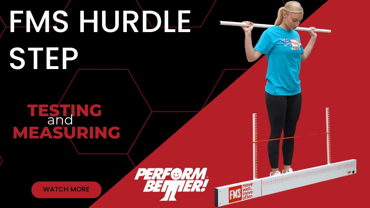 FMS Hurdle Step Screen Tutorial | How to Assess Hip & Ankle Mobility with the FMS Kit