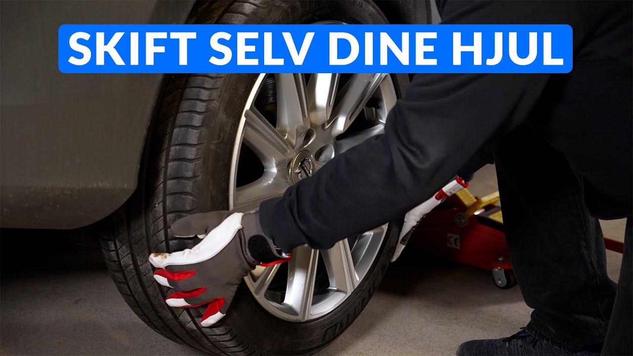 Sådan skifter du hjul på bilen