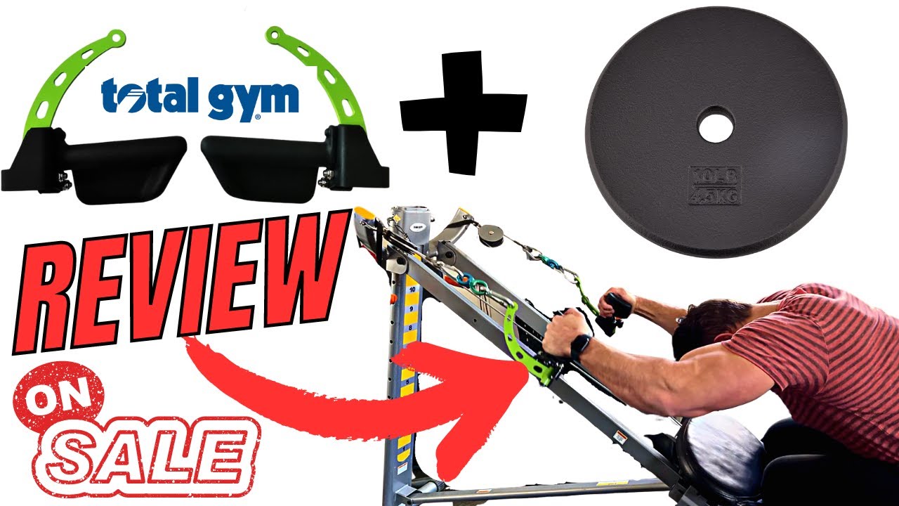 Korikahm Handles and Yes4All Weight Plates for a TOTAL GYM