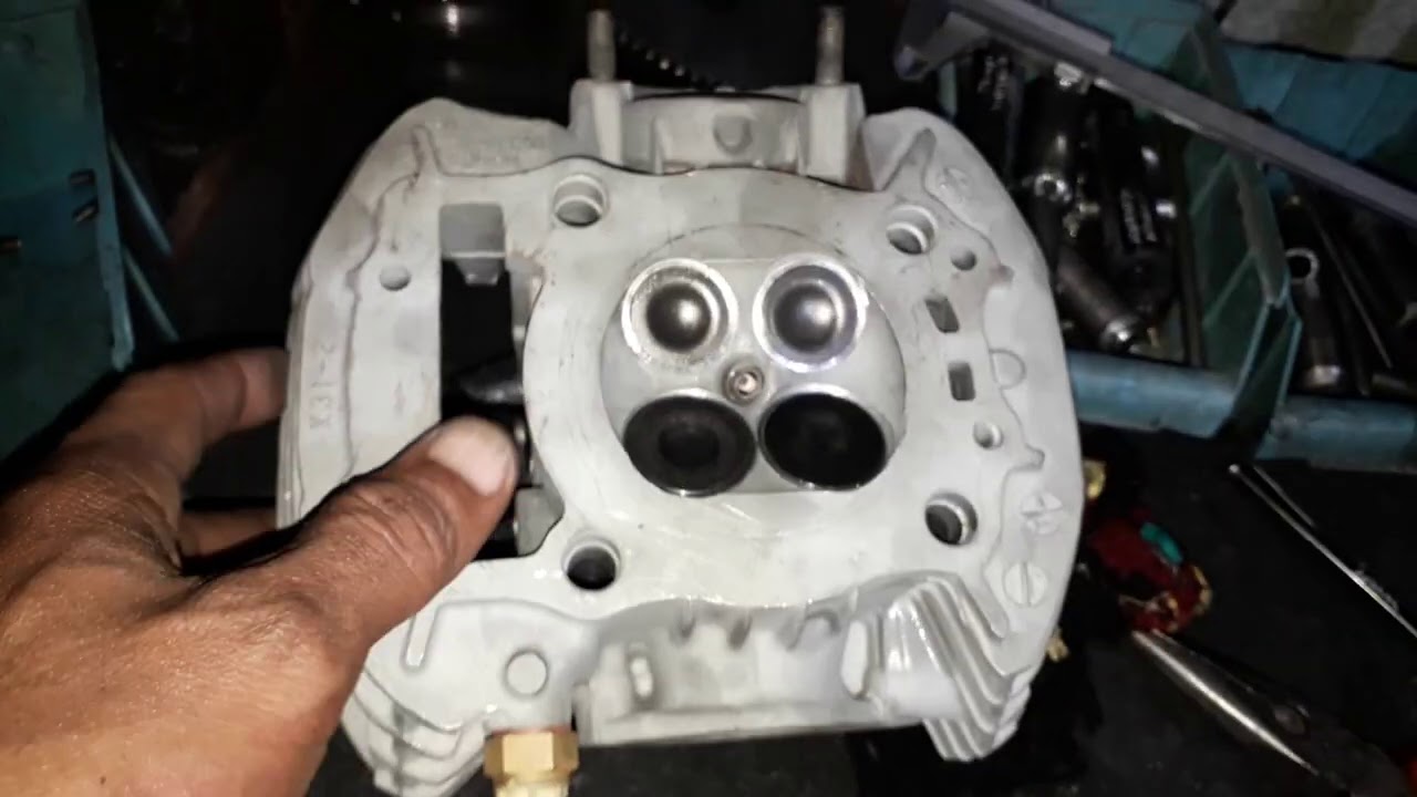 cabeçote crf 250f  com válvulas cb 300