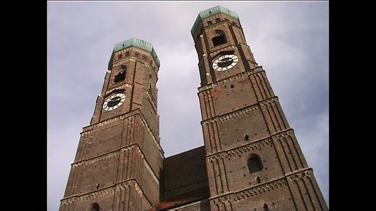 Vier historische Kirchen in München