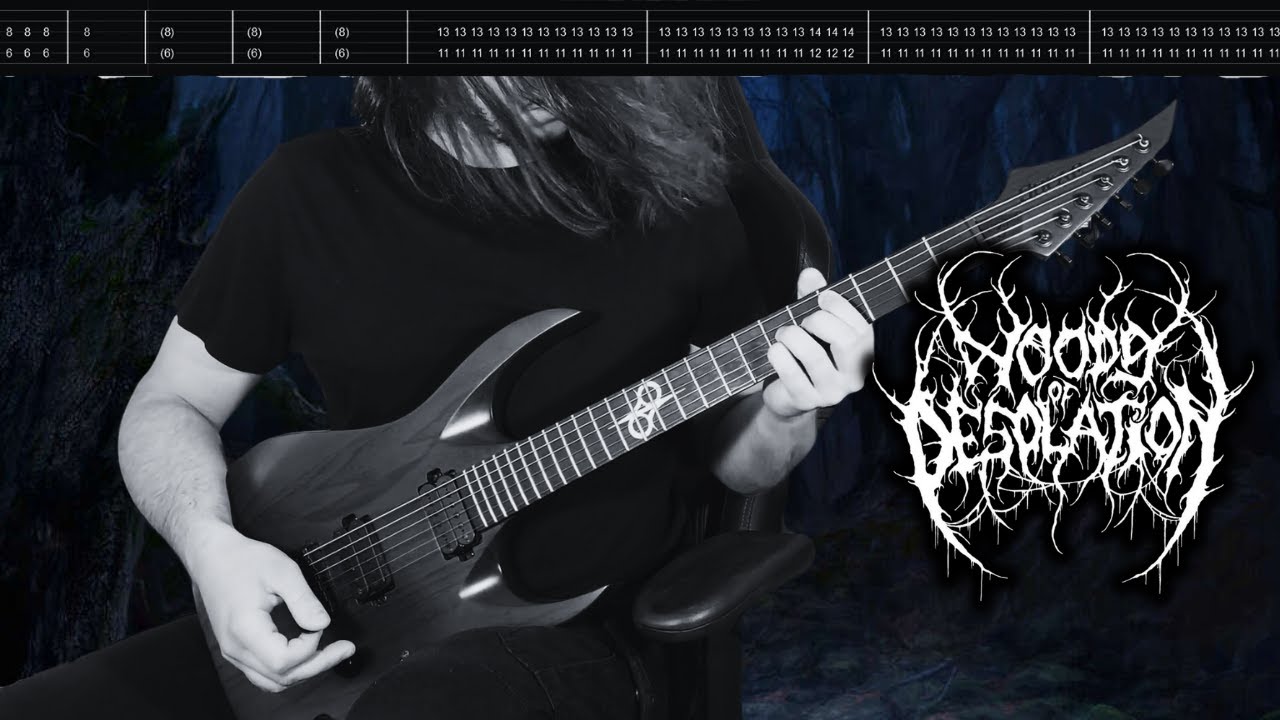 Woods Of Desolation | Somehow | (Guitar Cover) with tabs #81