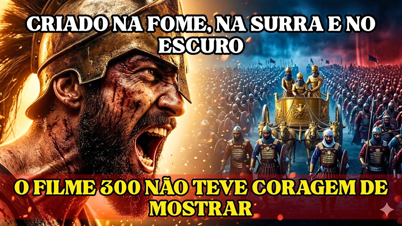 ESTE É O VERDADEIRO LEÔNIDAS, O PIOR MONSTRO DE ESPARTA (O FILME 300 NÃO TE MOSTROU ISSO)