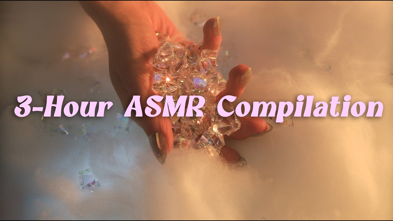 3-Hour Hypnotic ASMR Compilation (No Mid-Roll Ads) 🔮💫  (Layered Sounds, Visual Triggers)