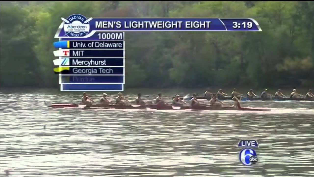 Dad Vail 2015 Men's Varsity Lightweight 8+ - Delaware coxswain