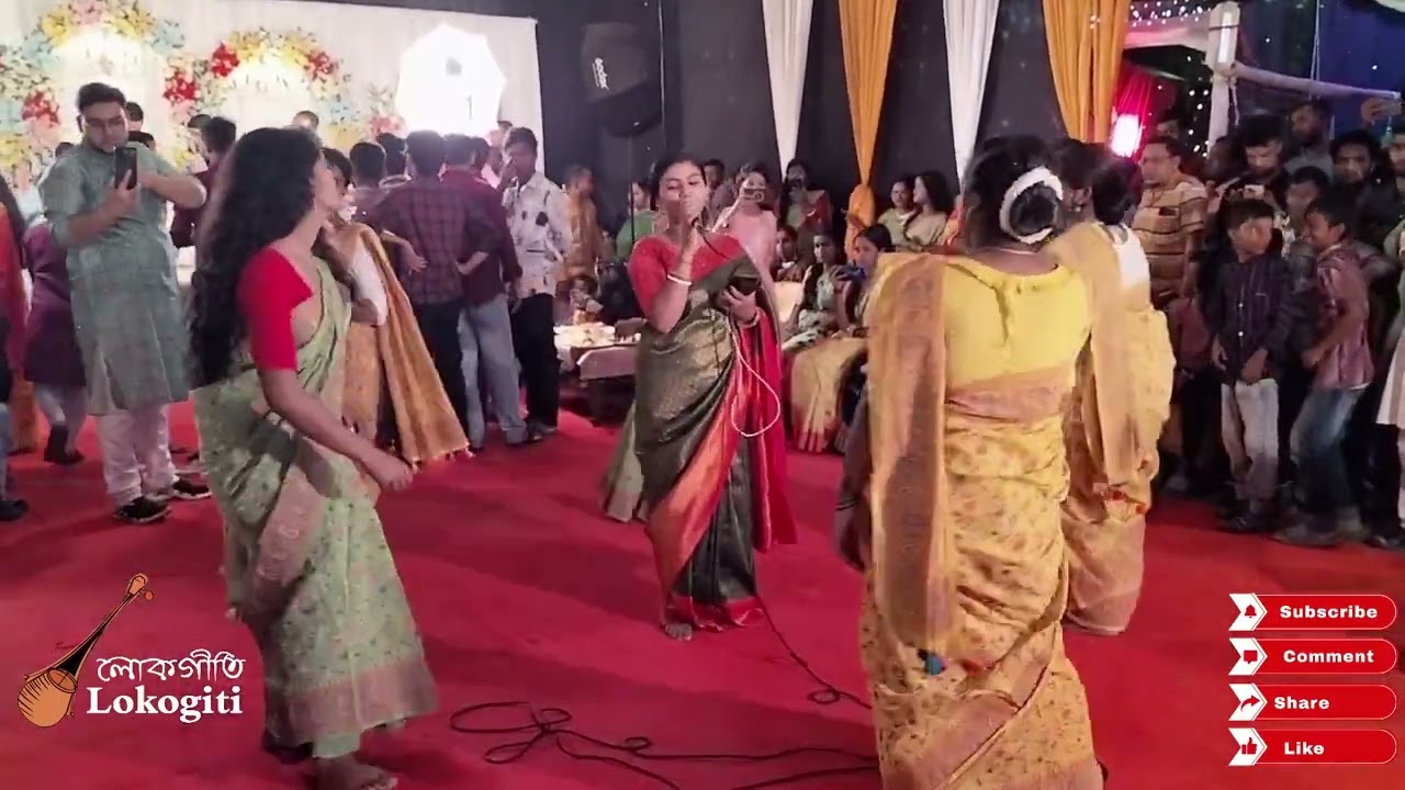গান জুড়িলাম আসর বন্দী ভুল রাখিবেন মার্জনা শান্তার নতুন একটি ধামাইল গান 2025