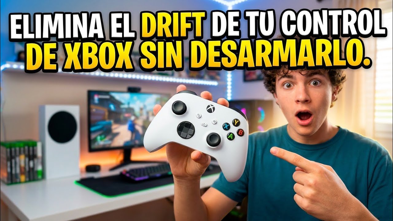 Elimina el DRIFT de tu Control Xbox SIN abrirlo (Método Oficial 2026) #xbox #drift #control 