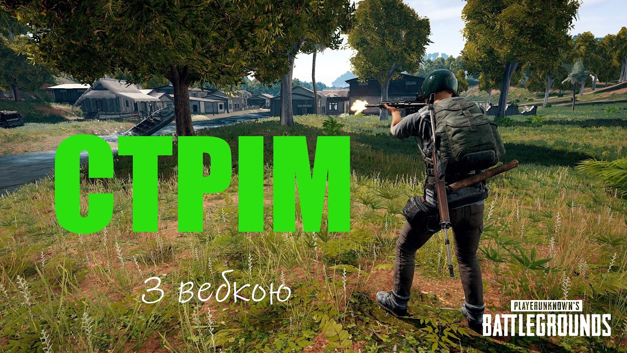 Стрім на Доріжку PUBG Battlegrounds