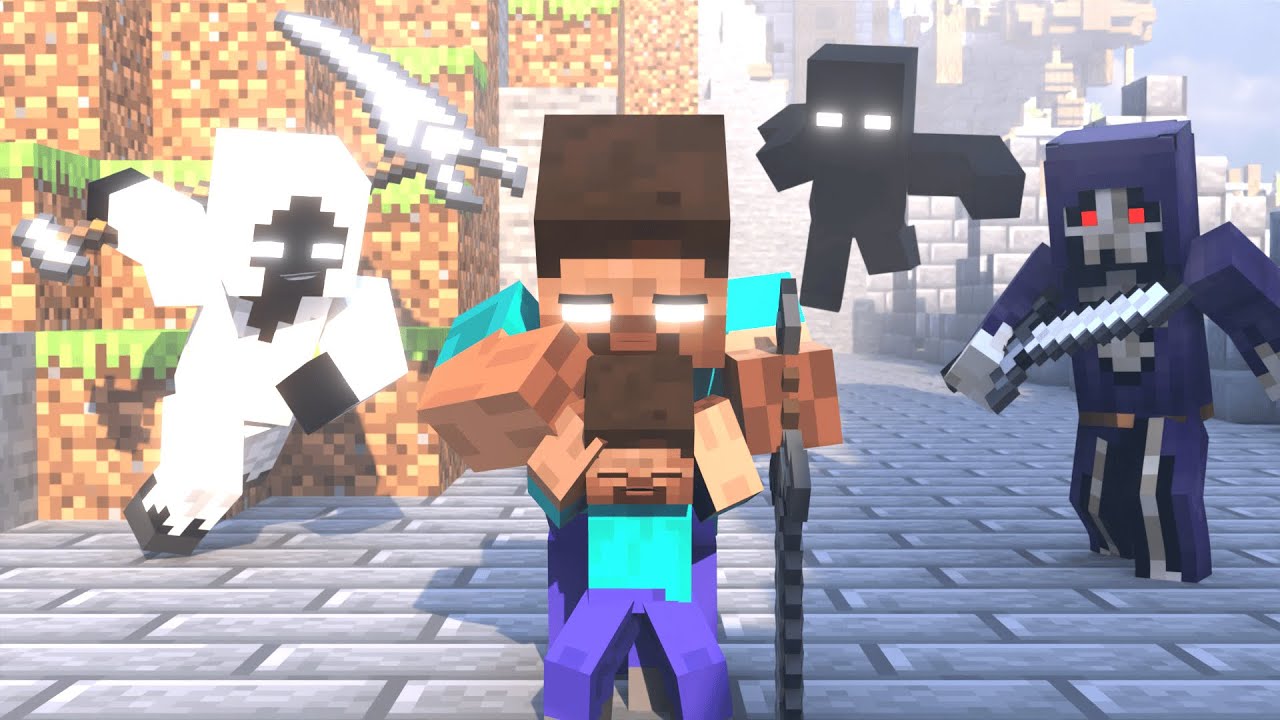Herobrine's Origin : Steve Life Episode - 5 (Minecraft Animation)