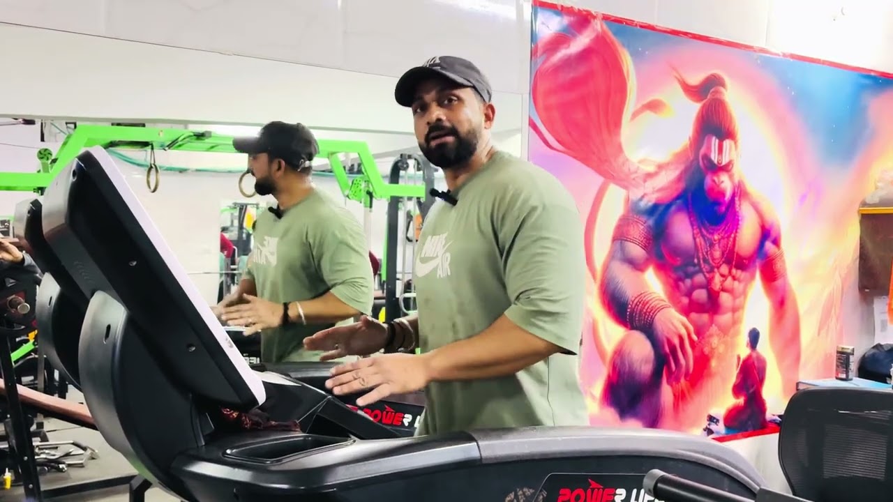 Gym Ke Andar treadmill par running karne ka Tarika