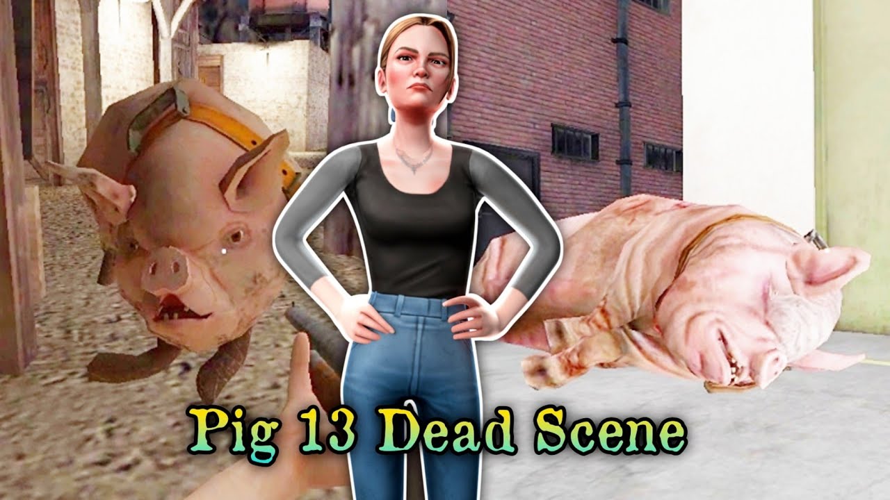 Mr Meat's Pig 13 Die Animation In Mr Meat Vs Mr Meat 2 | Pig 13 Dead Scene