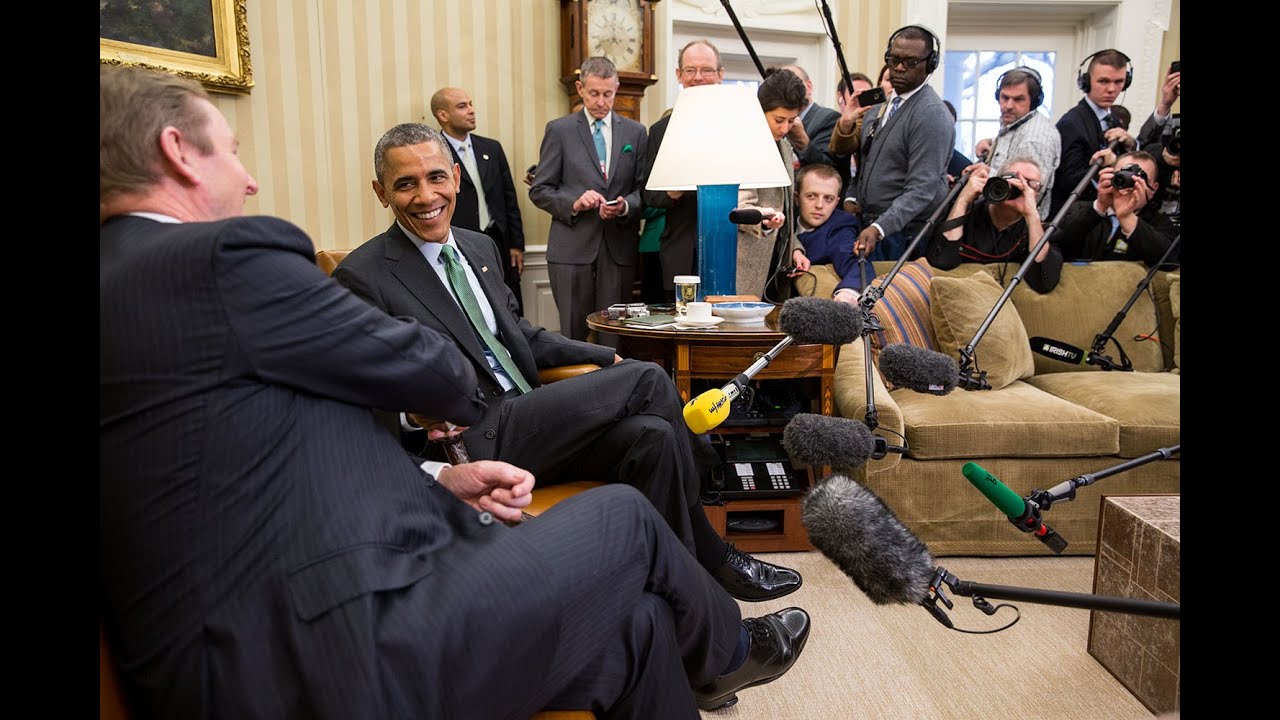 President Obama Meets with the Prime Minister of Ireland