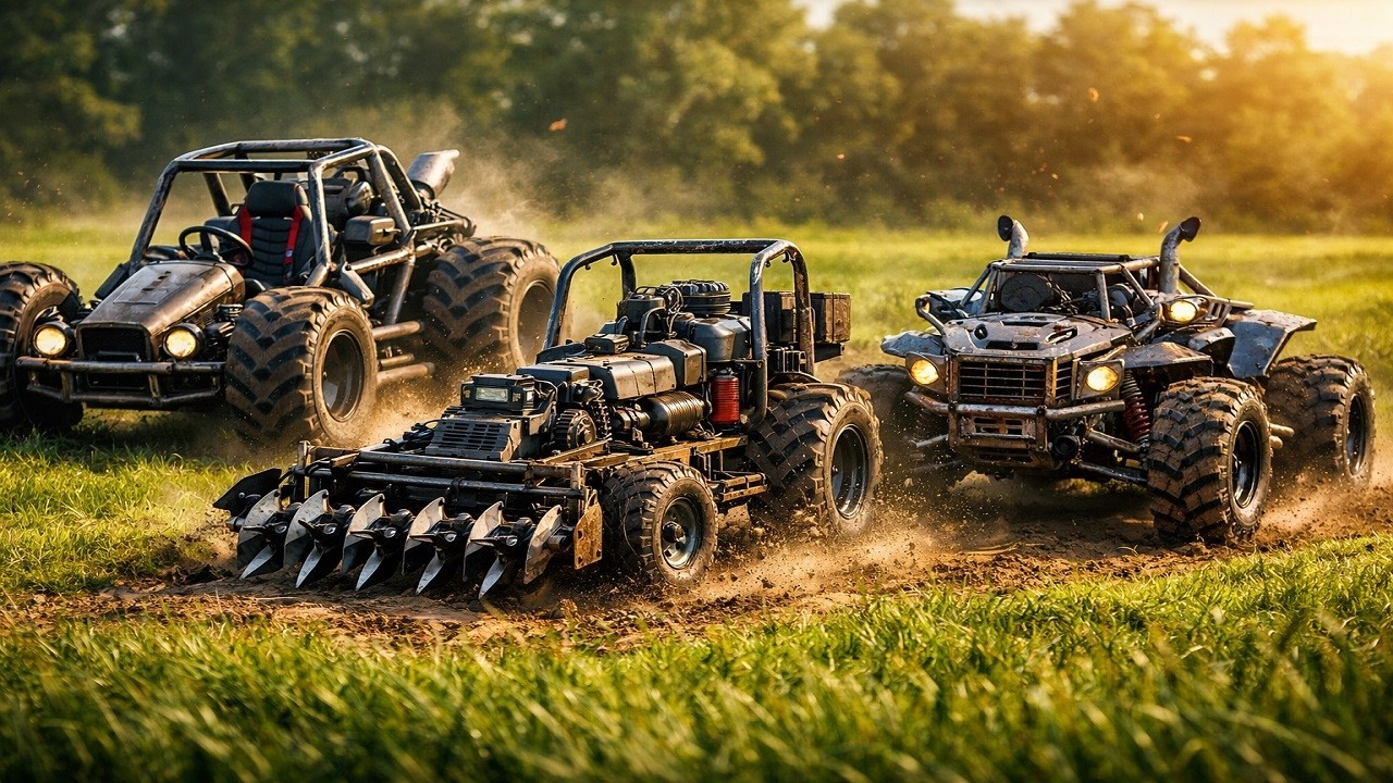 The Craziest Homemade 4 Wheel Vehicles Ever Built!