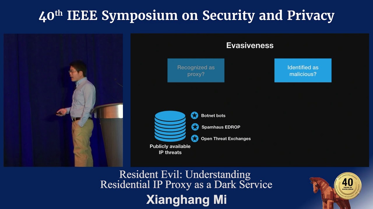 Resident Evil: Understanding Residential IP Proxy as a Dark Service