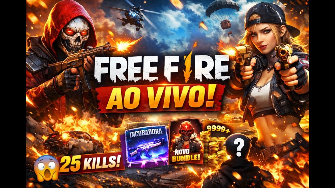 🔥 FREE FIRE  🛡️ RANQUEADA INSANA: Ninguém segura!
  🔥