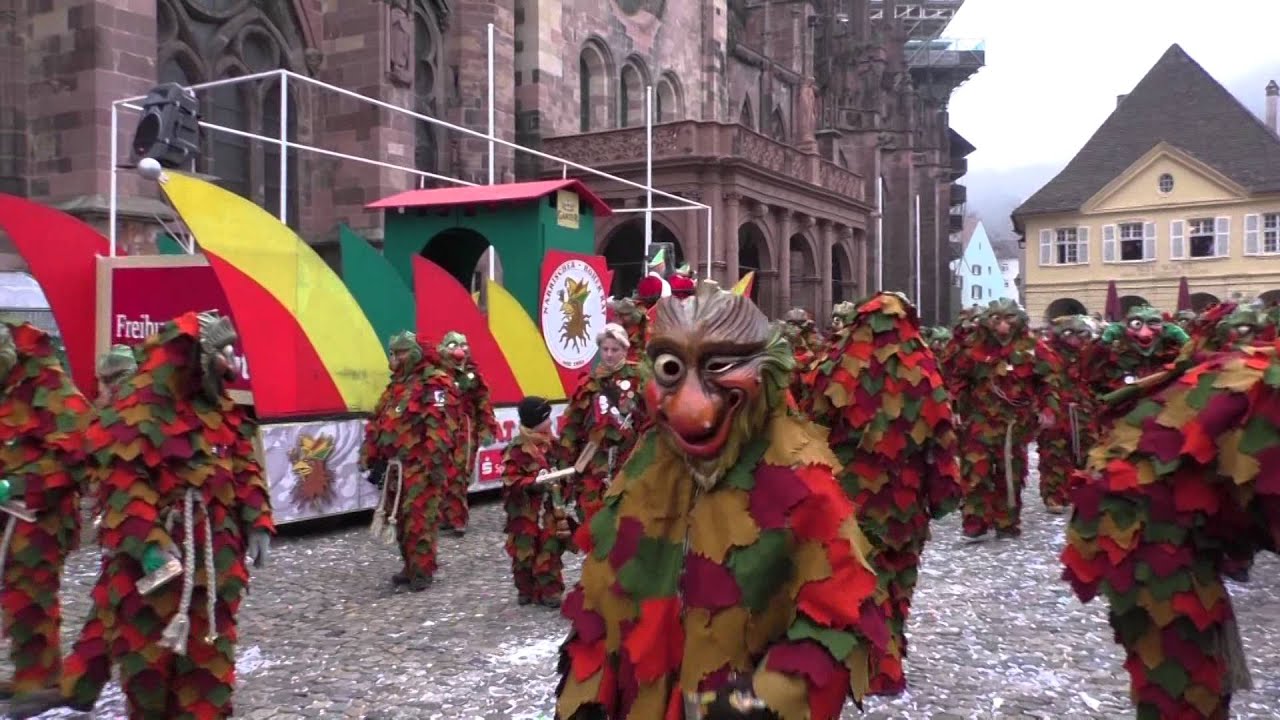 Konrad auf Tour - Rosenmontagsumzug 2015 in Freiburg im Breisgau