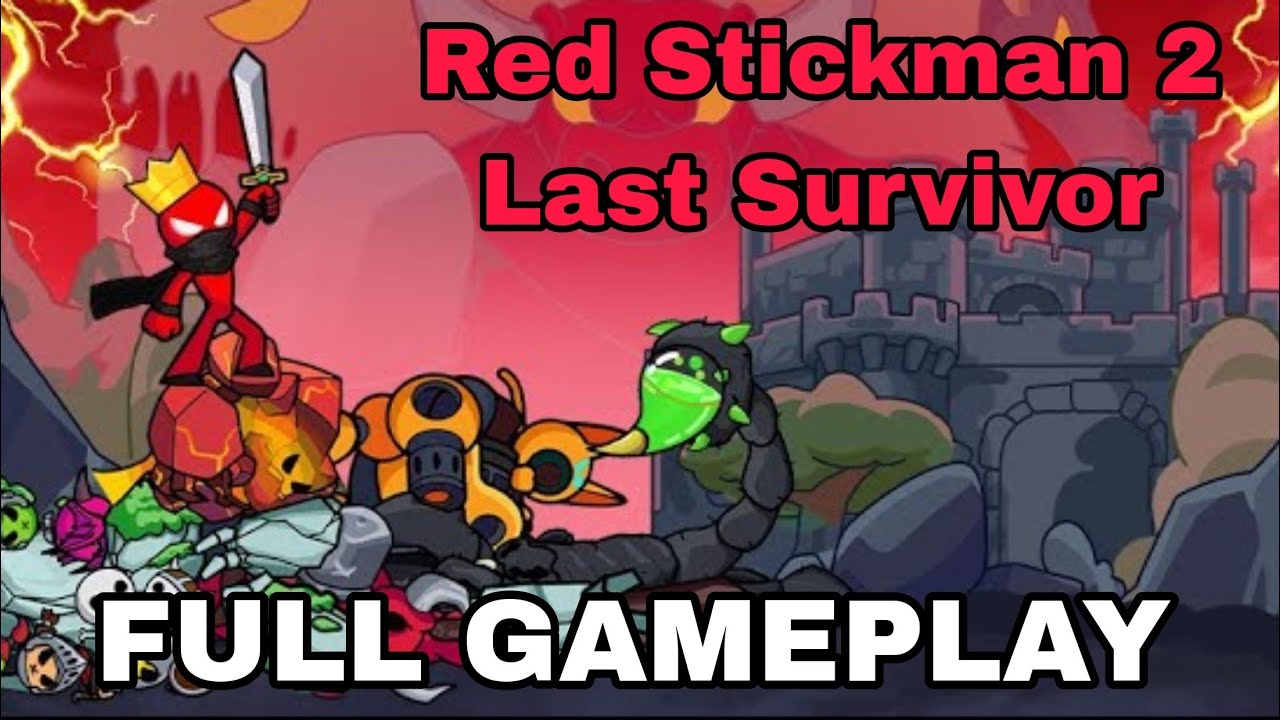 Red Stickman 2: Last Survivor Full Gameplay Walkthrough