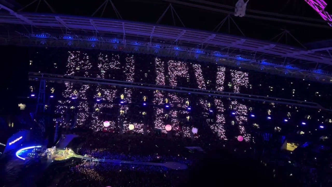 Coldplay  All my love  Live Wembley 12/9/25