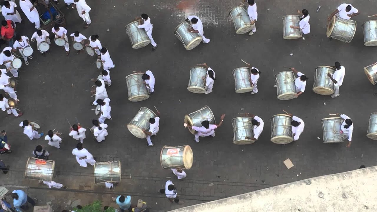 100 Dhol Ganpati procession .