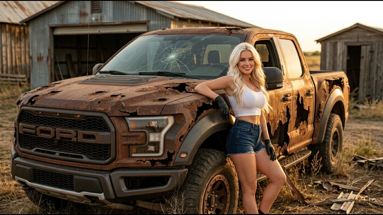 Comprei uma Ford F-150 Raptor por APENAS 300 Reais! Meu avô, me vendeu a caminhonete abandonada dele