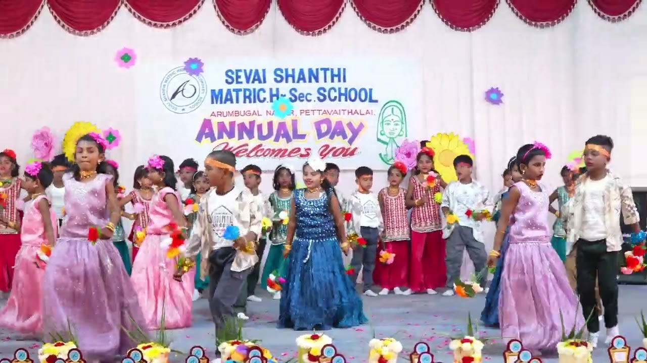 SSMHSS|| ANNUAL SAPTRANG 25 -26|| II  STD