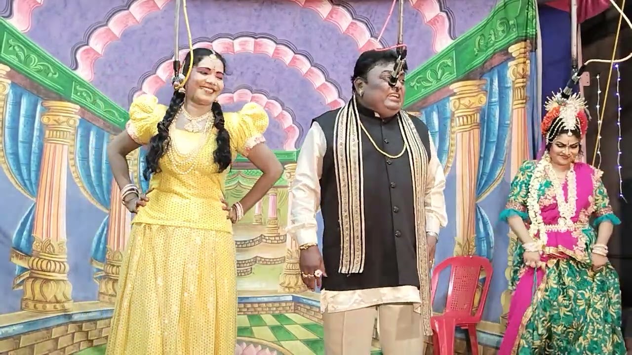 భక్త చింతామణి నాటకం అద్దంకి శ్రీనివాసరావు గారు రత్నశ్రీ గారి కాంబినేషన్ అద్భుతమైన కామెడీ