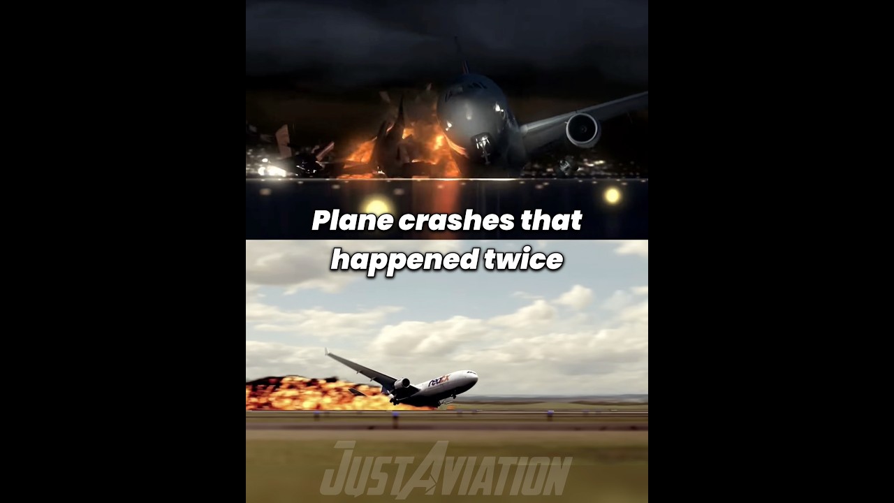 Plane Crashes That Happened TWICE&hellip;🕊️