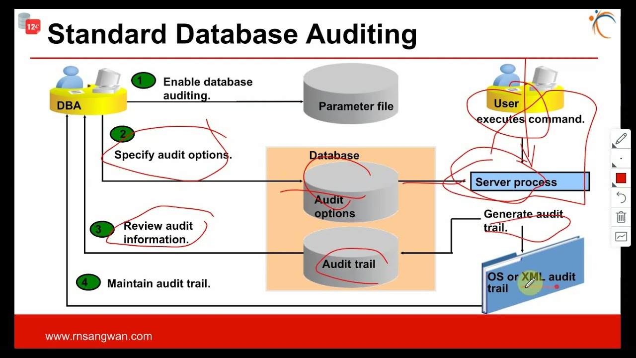 #Oracle 12c  Oracle Database Auditing | Standard Database Auditing | Oracle Database security