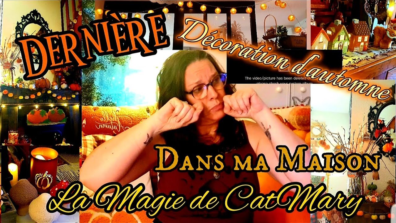 🍁🍂🎃 C'EST LA DERNIÈRE DECORATION À LA MAISON 🎃🍂🍁 #homedecor #automne #actionfrance #haul #decoration