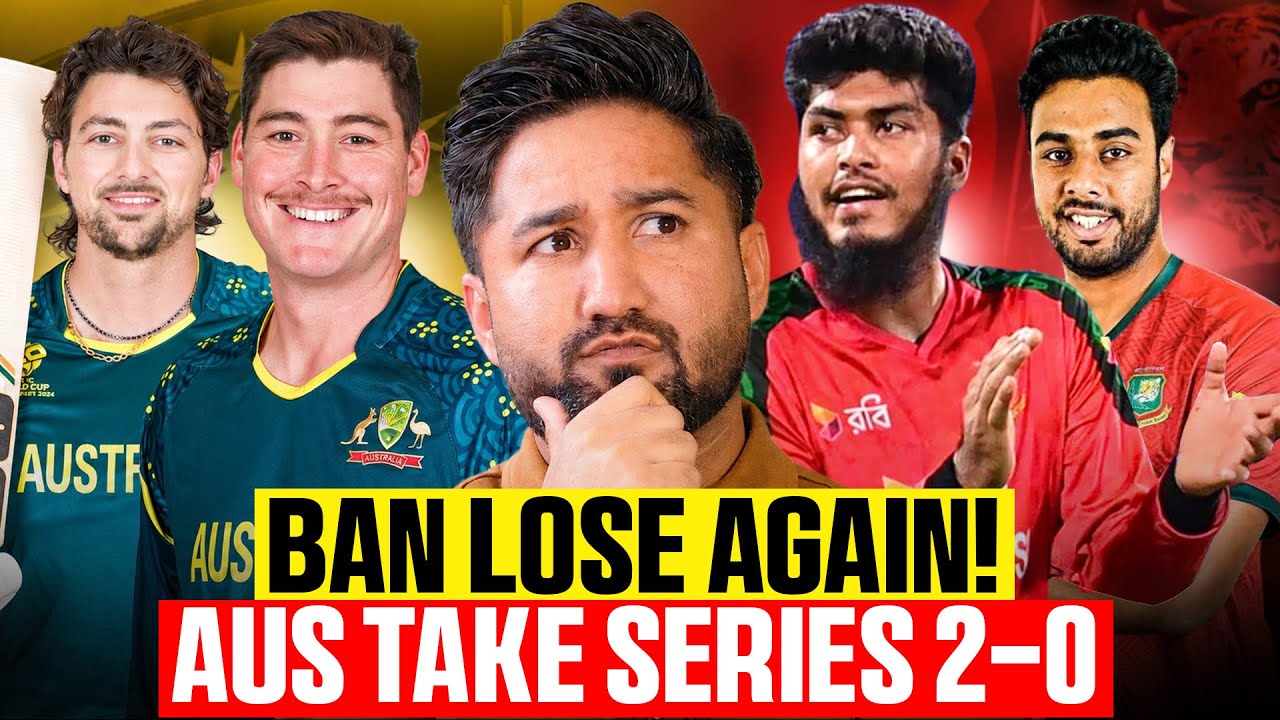 BAN vs AUS 2nd T20I 2026 | Australia Win Series 2-0 After Bangladesh Collapse | Match Analysis