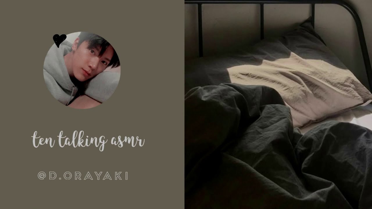 [NCT] Facetiming with your bestie Ten asmr + rain sounds 📱 | Relax, Sleep and Study