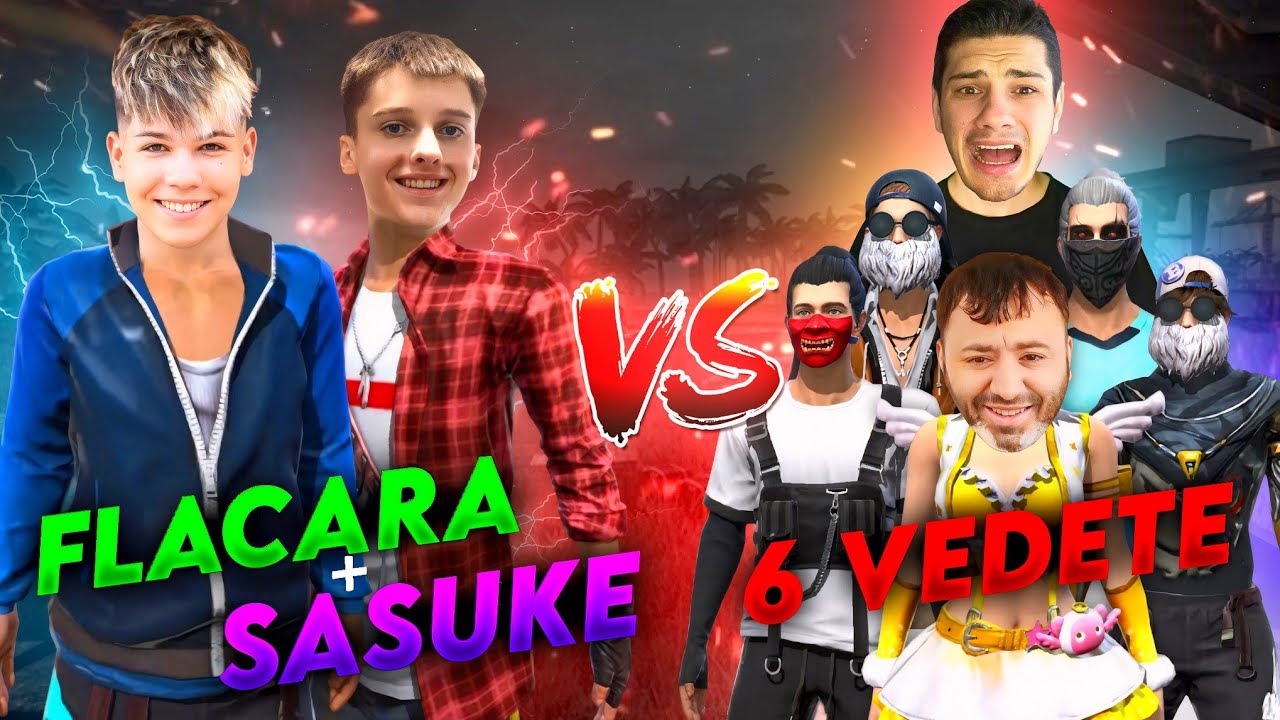2 VS 6 VEDETE CU SASUKE