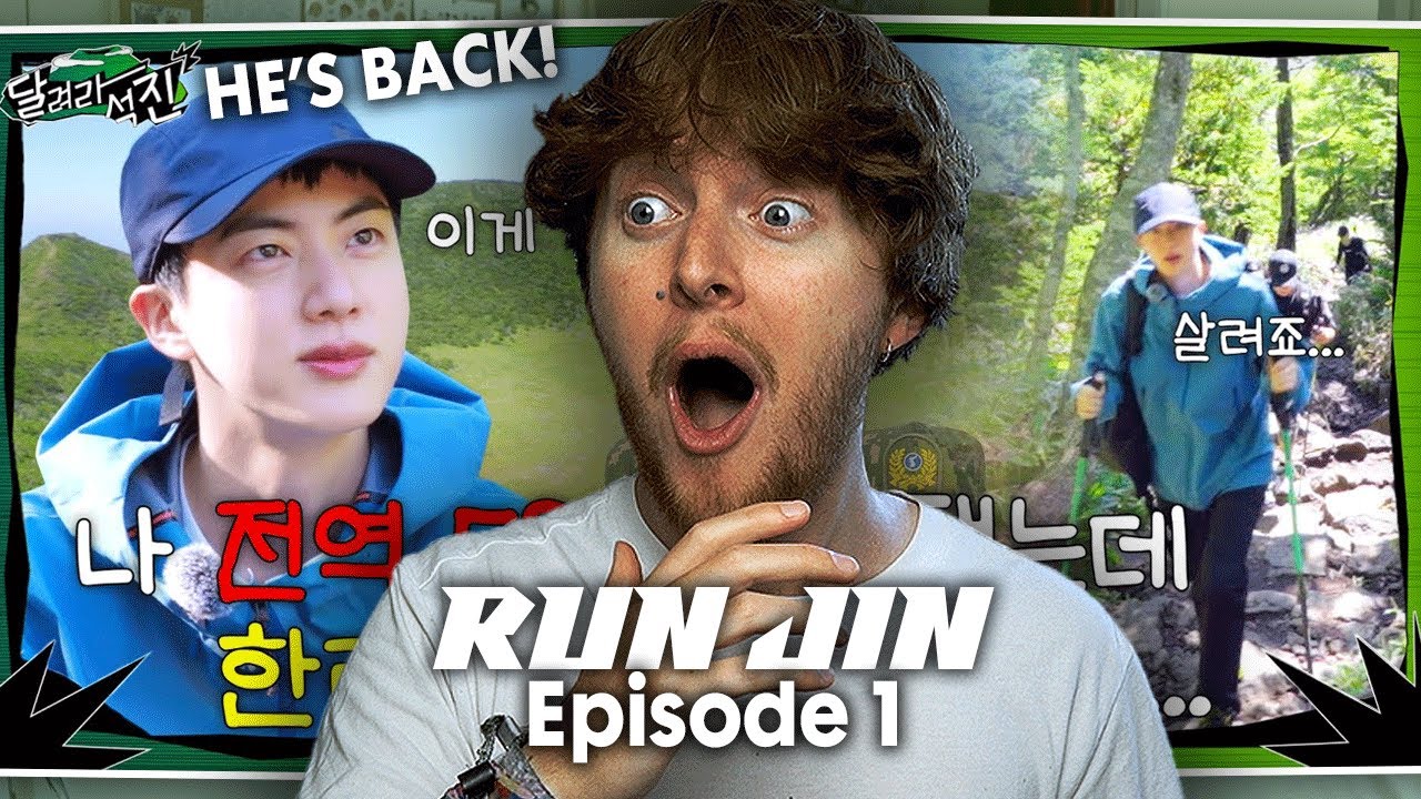 HE'S BACK! (Run Jin - EP.1 'Climbing Mt. Hallasan...' | Reaction)
