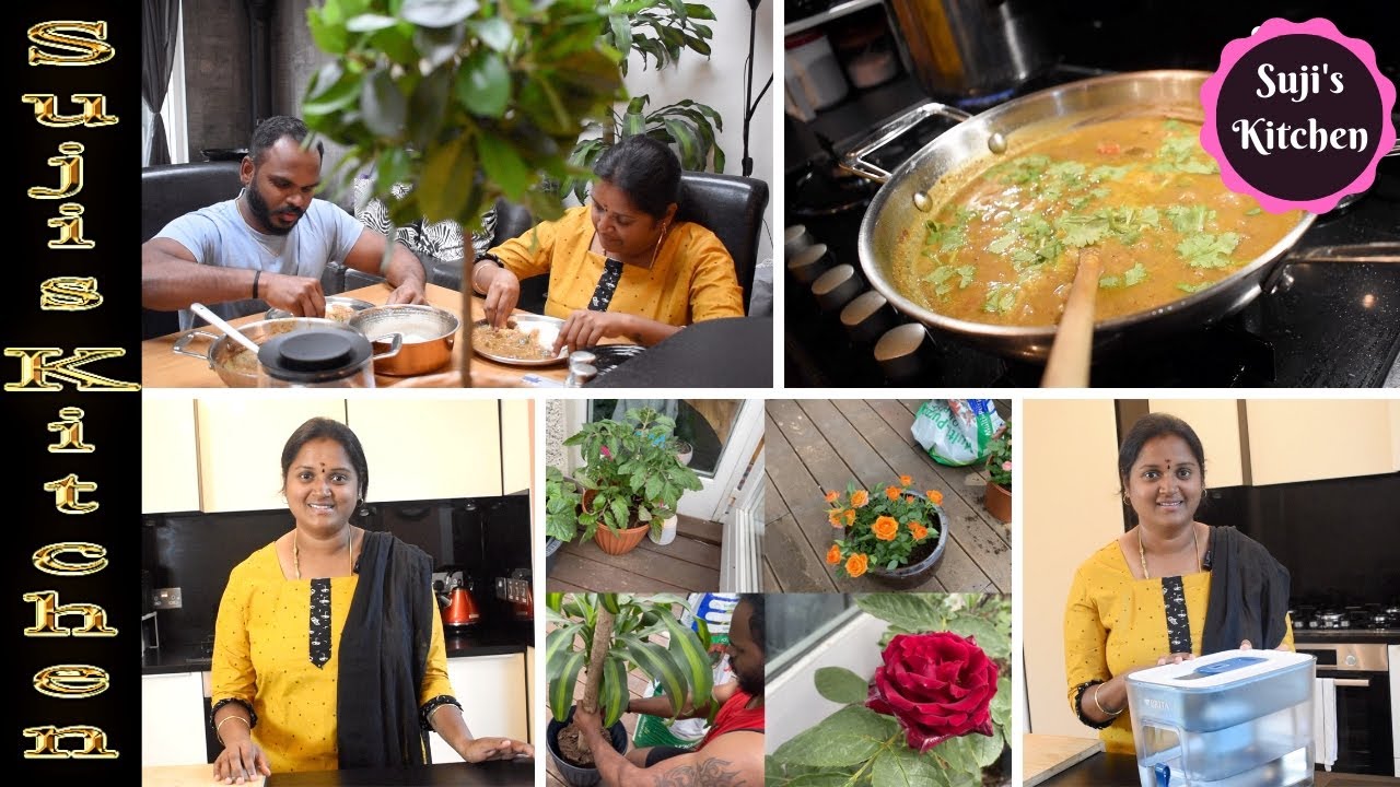தோட்டத்தில் சில வேலைகள்|| Exam பாஸ் பண்ணிட்டேன்||Tasty Gosthu recipe|| My Morning routine Vlog
