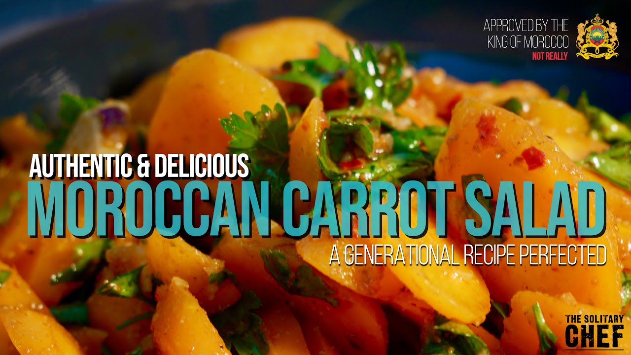 Moroccan Carrot Salad - The Real Recipe | The Solitary Chef