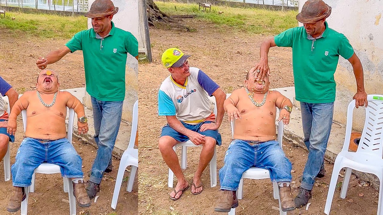 VAQUEIRO METEU MILHO DE GALINHA NA BOCA DE PILILIU E ELE FICOU BRAVO 😂| PILILIU DA RESENHA