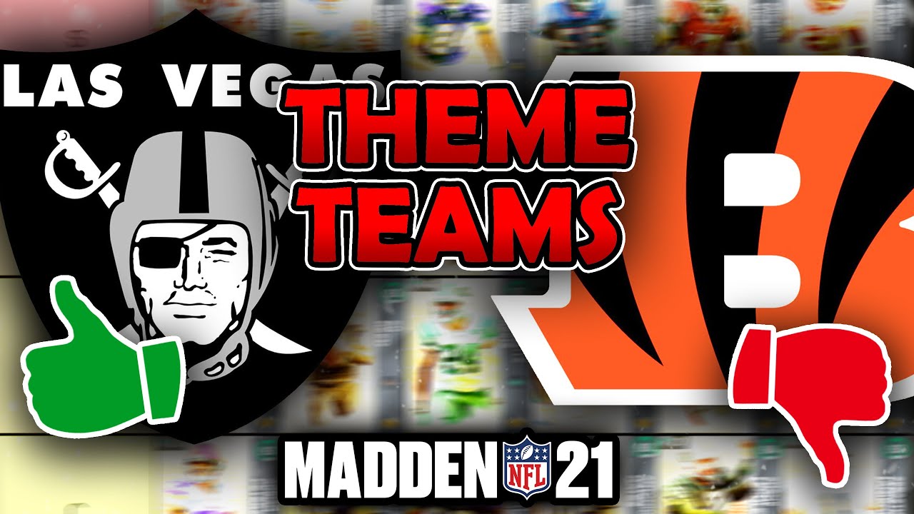 RANKING the BEST Theme Teams in Madden 21 Ultimate Team (Tier List)