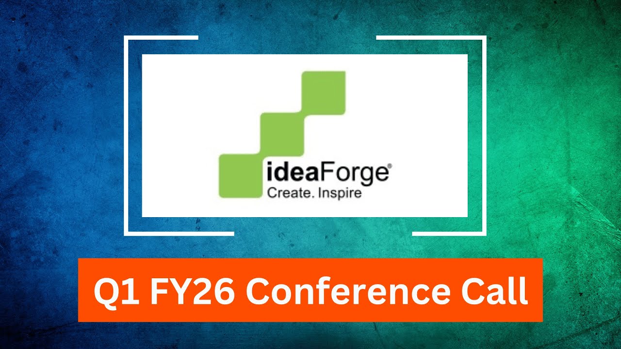 IdeaForge Technology, konferencja prasowa za I kw. roku fiskalnego 2026: strata netto w wysokości...