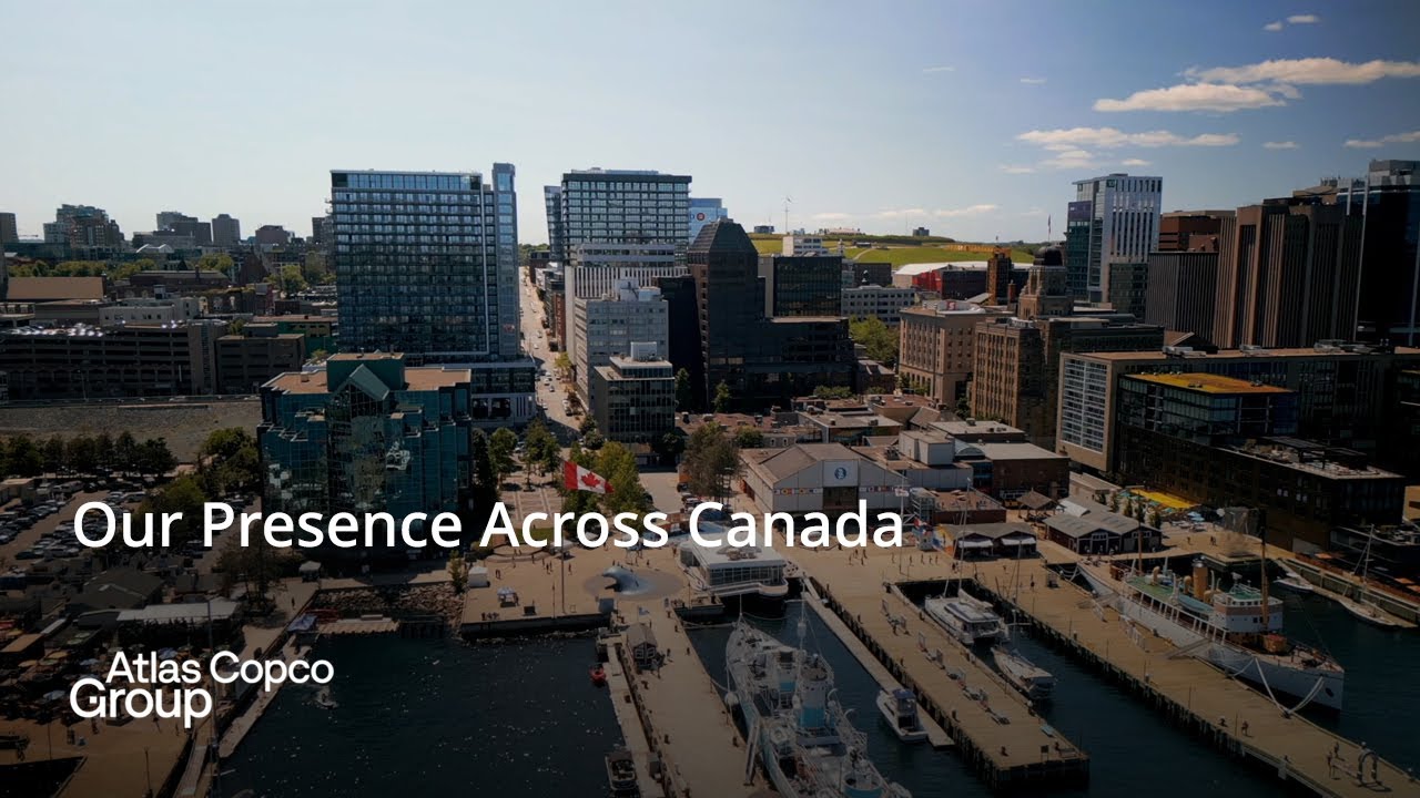 Our Presence Across Canada | Atlas Copco Group Canada
