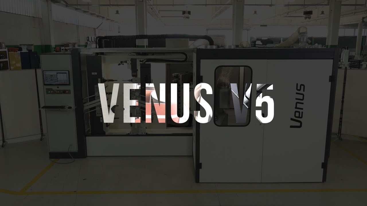 GREDA VENUS V5 | CNC 9 Assi | Alta Produttività in Serie di Elementi Torniti e Levigati