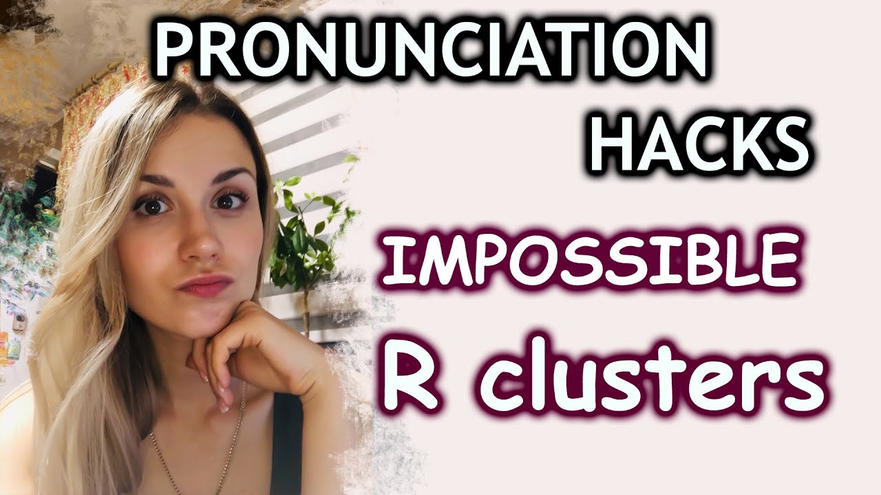 How to Pronounce CR and GR in English