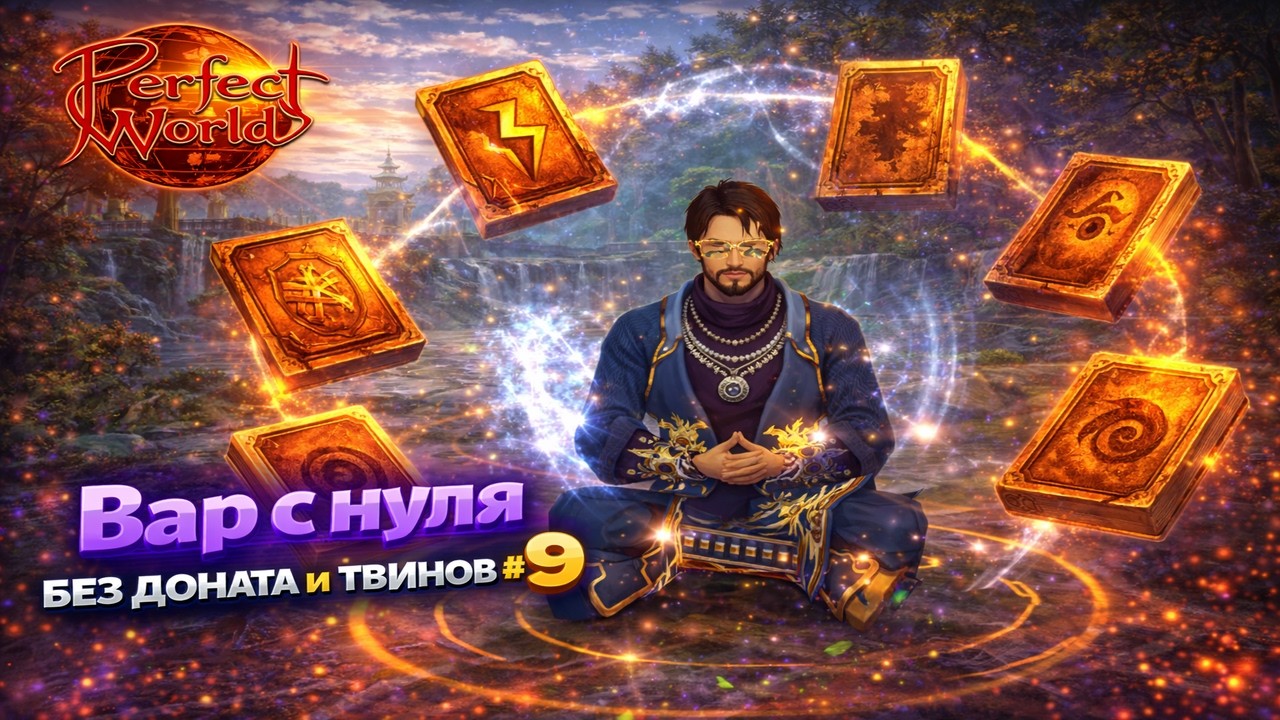 0 доната, 0 твинов # 9 &mdash; Воин с нуля в Perfect World 2026