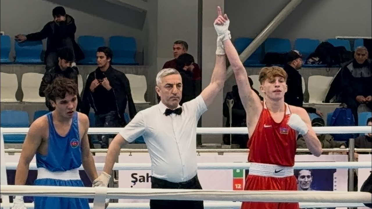 MƏMMƏDLİ KƏNAN 65 kq,  Boks Ölkə Çempionatı 16\1, NAKAVTLA QƏLƏBƏ...