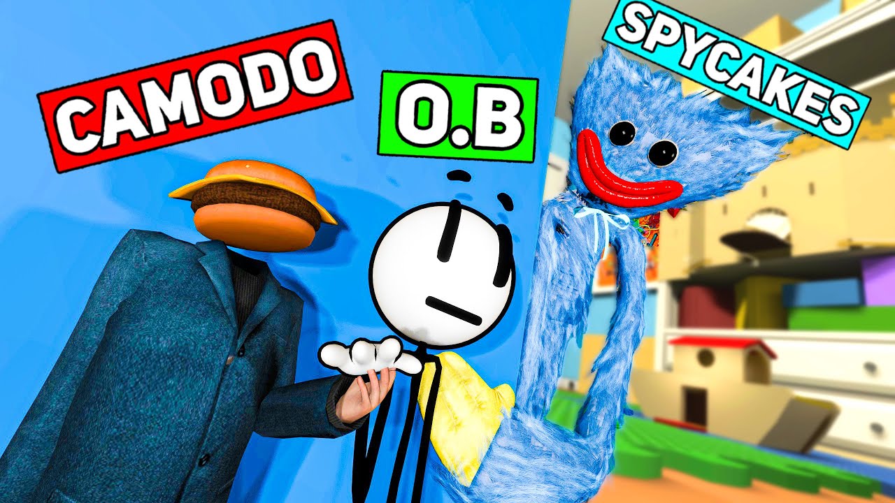 Can Two Friends Escape HUGGY WUGGY?! - Garry's Mod Slashers