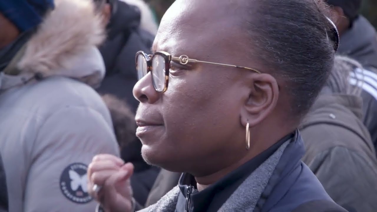 New Cross Fire Tribute Unveiling - Hackney Downs Park, 2024