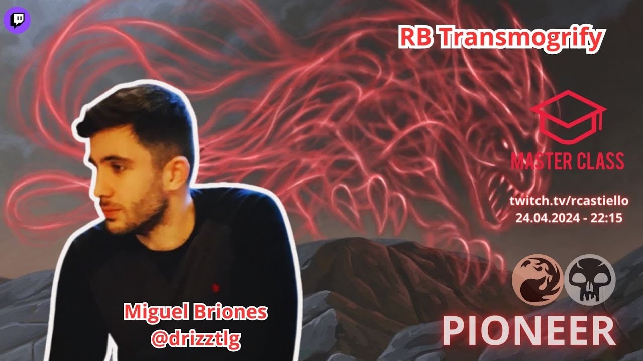 💧☀️☠️MASTER CLASS PIONEER: RB TRANSMOGRIFY con MIGUEL BRIONES 💧☀️☠️