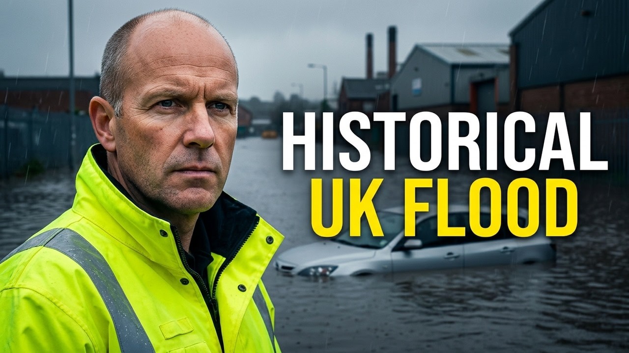 Footage from the Sheffield floods on June 25, 2007, one of the worst flooding events in UK history.